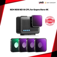K&F Concept Filter Lens ND4 ND8 ND16 CPL for Gopro Hero 4K