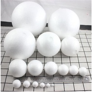 DIY Round Styrofoam Balls Christmas Ball White Modelling Polystyrene Foam Craft Balls + Style Creati