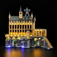 Kyglaring LED Light Kit Compatible with Lego Hogwarts Castle The Great Hall 76435 Building Blocks, U