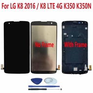 For LG K8 LTE 4G K350 K373 K350N K350E K350DS K350AR AS375 VS500PP LCD Digitizer Touch Screen Displa