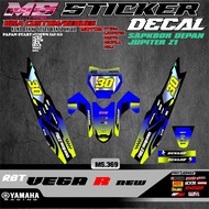 Sticker DECAL RBT MOTOR VEGA R NEW FULL BODY MOTOR SUPERMOTO RBT MOST VIRAL COOLEST MS V369 RBT