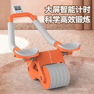 🚓One Piece Dropshipping Elbow Support Abdominal Wheel Automatic Rebound Flat Support Abdominal Wheel Household AB Roller