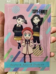 間諜過家家 金屬明信片
