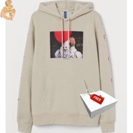 DISKON HOODIE IT PENNYWISE CREAM PRIA COWOK WANITA CEWEK FREE PAPER