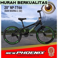 Sepeda Bmx Ukuran 20 New Phoenix Np 7722 Ban 2.4 Murah / Sepeda Anak
