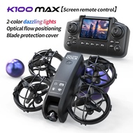 K100 Max Mini RC Drone 4K Professional HD Camera Optical Flow Positioning Colorfuls Dron Foldable RC
