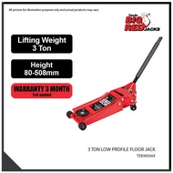 BIGRED 3 TON Low Profile HeavyDuty Hybrid Lift Dual Pump Hydraulic Garage Floor Jack Repair car kereta jek kenderaan 千斤顶