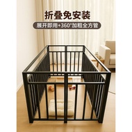 Foldable Pet Fence Dog Fence Indoor Fence Small Medium-Sized Dog Dog Cage Bichon Special Foldable Do