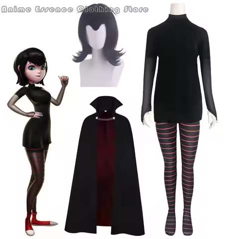 Anime Cosplay Costumes Transformania Halloween Novelty Carnival for Women Men Mavis Dracula Suit Par