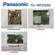 PANASONIC LCD TV TH-49FX505K 49FX505K TH49FX505K Power Board TNP4G641 Main Board TNP4G642 T-Con Boar