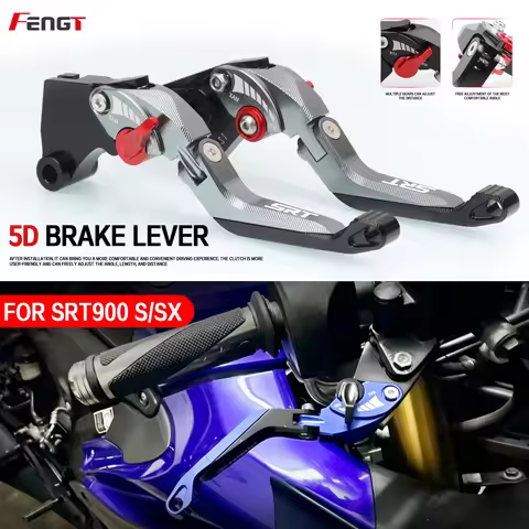 New 5D Handle Brake Lever For Qjmotor QJ SRT 900 900SX 900X 900S SRT900 SRT900SX Motorcycle Folding