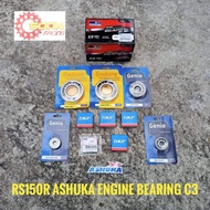 RS150R ASHUKA SKF C3 ENGINE BEARING SET ENDURO HONDA RS RSX150 RSX RS150R RS150