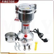 500g Electric Grain Mill Grinder High Speed 36000RPM 220V Electric Herb Grain Grinder Portable Grain