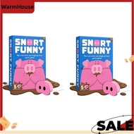For 4+ Player Compatible 2PCS Hilarious Family Party Game, 150 Challenge Cards with 5 Pig Noses, Lau