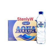 Aqua 600ml 1 Dus 24 Pcs | Air Mineral | Aqua botol mini 600ml