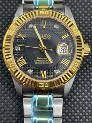 BULOVA 寶路華細裝金鋼機械錶