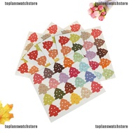 100pcs christmas tree packaging seal paper self adhesive gift bag sticker toplanswatchstore.sg