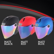 [ SIAP CLEAR VISOR ] 100% Original ACES Helmets R1 Open Face Helmet Topi Keledar SGV Cruiser Separuh