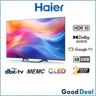 Haier H50S80FUX / H55S80FUX / H65S80FUX / H75S80FUX Google | H55S75EUG 55" Android 4K UHD QLED HDR S