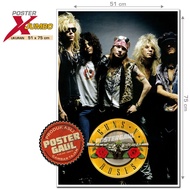 XJumbo GUNS N ROSES Poster #XJFJP199 - size 51 x 75 cm