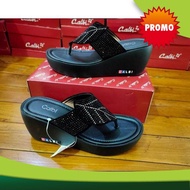 sandal calbi wanita harga[ promo bayar di rumah] model daun jepit kwalitas bagus empuk di pake ringa