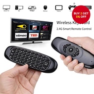 C120 Fly Air Mouse Wireless Keyboard 2.4G Smart Universal Remote Control for Android TV Box C120 Fly