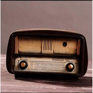 Vintage Resin Radio With Retro Design