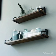 Wall Shelf Wall Solid Wood Partition Decorative Bookshelf Wall Shelf Wall Shelf Kitchen Storage Display Rack