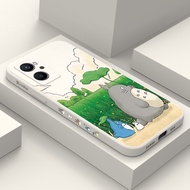 Phone Case For Oppo A60 A98 A78 A38 A96 A76 A95 A94 A74 A92 4G 5G Umbrella Cat Cover