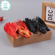 GentleHappy Feathered Wyvern Dragon 3D Printed Dragon Articulated Dragon Dragon 3D Printed Toys Desk