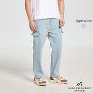 HFA Mens Cargo Denim Jeans