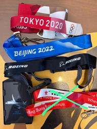 2020 / 2022 Olympic 奧運掛繩、波音 Boeing掛繩連牌