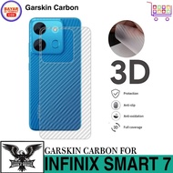 GARSKIN INFINIX SMART 7 FREE SKIN HANDPHONE CARBON 3D