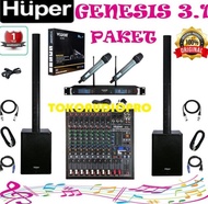 Paket Soundsytems Huper Genesis 3.1 Paket Speaker Aktif Huper Genensis