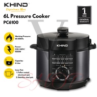 KHIND 6.0L PRESSURE COOKER PC6100 || ELBA EPC-N6082(BR) || MORGAN MPC-600TC || MPC-800