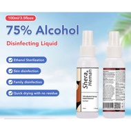 100ml 75% Alcohol Disinfectant Spray 100ml Hand Sanitizer