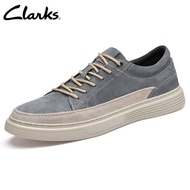 Clarks_รองเท้าผ้าใบหนังนิ่มผู้ชาย - Langton Race