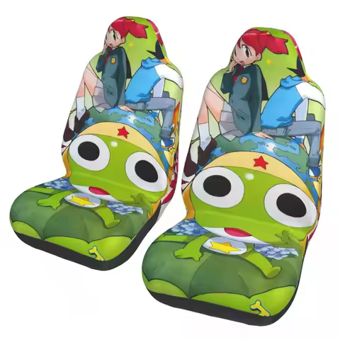 Comedy Anime Sgt Frog Keroro Universal Car Seat Cover Auto Interior AUTOYOUTH Car Seat Cushion Fabri