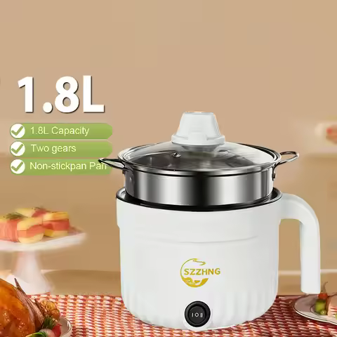 Non Stick Hot Pot Multil Lutuan Ng Kanin 1.8L Cheap Rice Cooker Electric Heating Pot Mini Rice Cooke