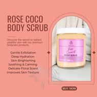 B.E.Glam - Rose Coco Body Scrub - Anti Aging/Moisture