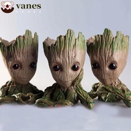 VANES Groot Flower Pot For Kids High Quality Tree Man Pen Pot Garden Planter Groot Model Toys