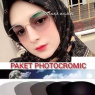 Glasses 1318 photochromic lenses minus glasses anti-radiation glasses photochromic lenses