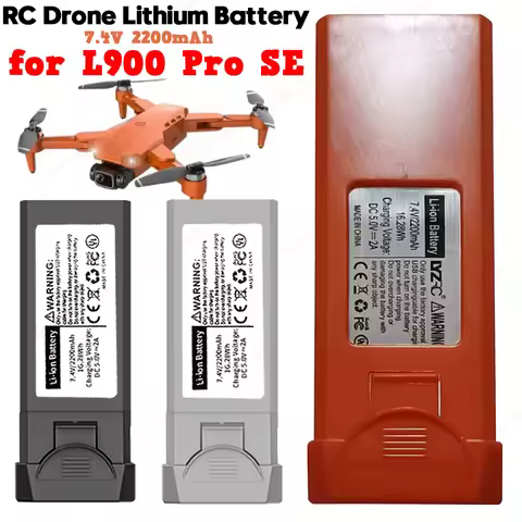 L900 SE RC Drone Battery Blade For L900PRO SE Max Drone Battery L900 Pro SE Max 7.4V 2200mah Battery