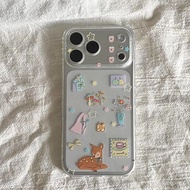 Phone Phone Case Suitable for iPhone 7 8 X XS XR XSMAX 11 12 13 14 15 16 17 Pro max Plus Air lucky D