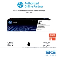 HP 107A Black Original LaserJet Toner Cartridge W1107A Compatible with HP LaserJet 107a/HP Laser 107