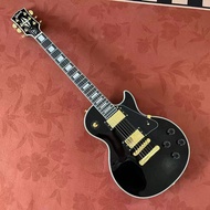 Black Beauty Gibson electric guitar, gold hardware HH pickup, mahogany body, rosewood fretboard, 6 s