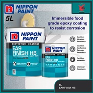 5L Nippon Paint EA9 Epoxy Floor Paint Food Grade Epoxy Paint Cat Floor Lantai