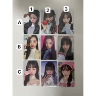 IVE OFFICIAL PHOTOCARD IVE MINE IVE SWITCH POB WONYOUNG PHOTOCHARD