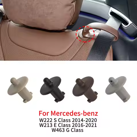 For Mercedes W213 W222 Car Rear Seat Belt Guide Belt Guide Ring Intermediate Tie buckle For Benz E S