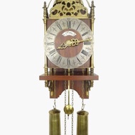 古董復古 Warmink Wuba 燈籠壁鐘 中世紀大型木製時鐘